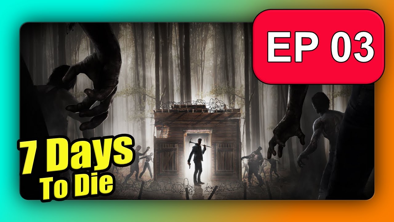 7 Days To Die | Let's Clear Out The Zombies!! Why Is The House Collapsing?? | Episode 3