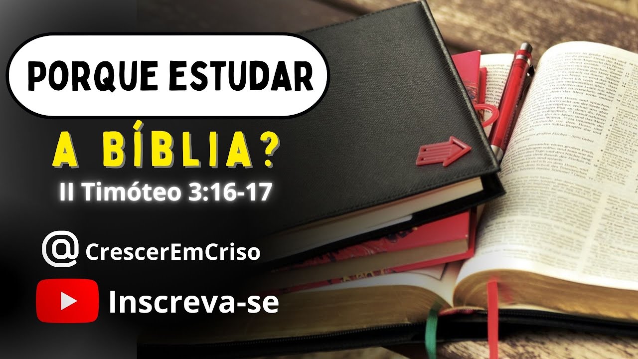 Porque ESTUDAR a BÍBLIA? | EP 01