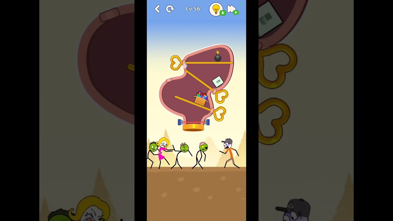 Pull Pin: Love Chapters Level 51 to 60 Gameplay Solutions