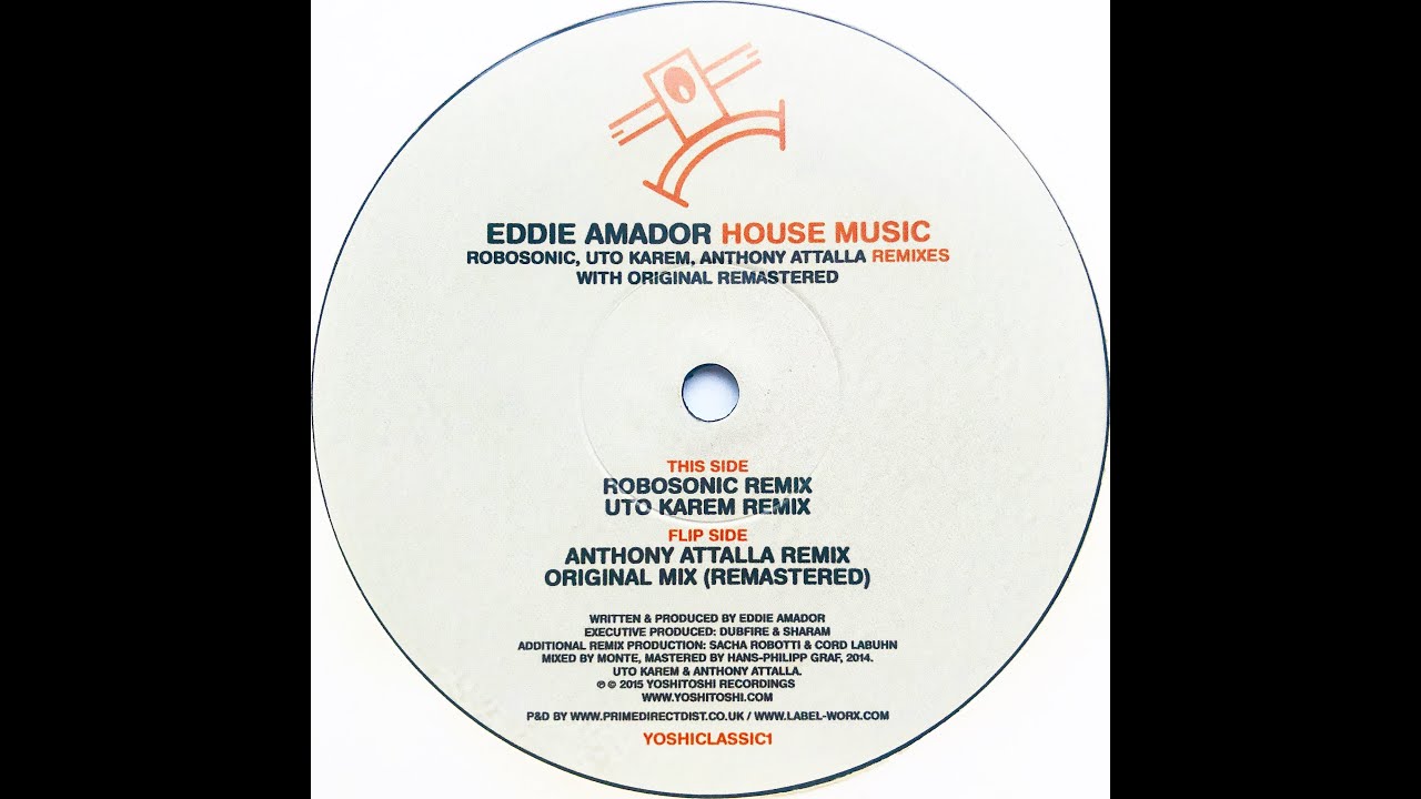Eddie Amador • House Music (Message Mix) (1997) (2016 Reissue)