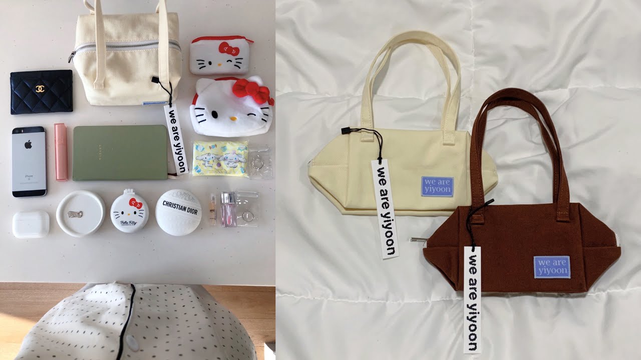 👛 What’s in my bag? ﹝ 1만원대 귀엽고 수납 좋은 미니백 추천 𓂃𓏧 👜 ﹞ ♡°◌̊