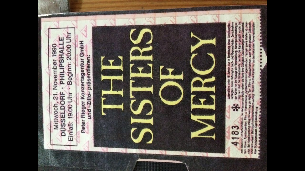 The Sisters Of Mercy Live 21.11.1990