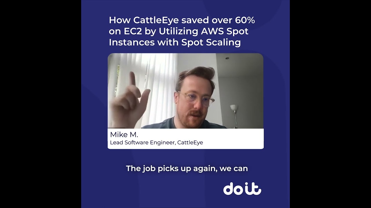 How CattleEye saved over 60% on EC2 by utilizing AWS Spot Instances with PerfectScale for Spot