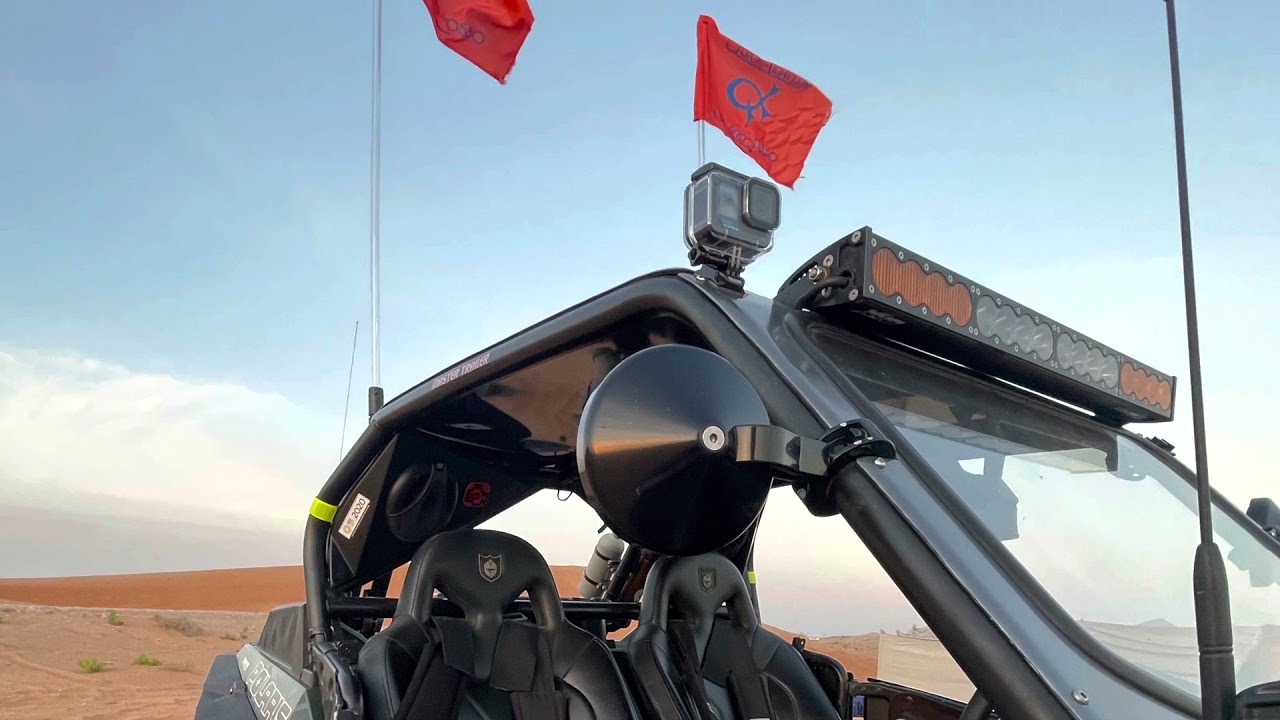 رايزر الربع الخالي 1000 توربو وتجربه الgopro 10