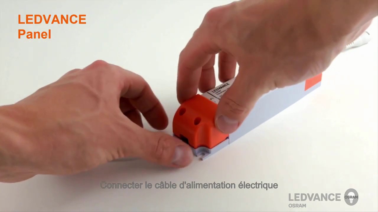 Luminaires LEDVANCE Panel   Vidéo d'installation - Bricozor.com