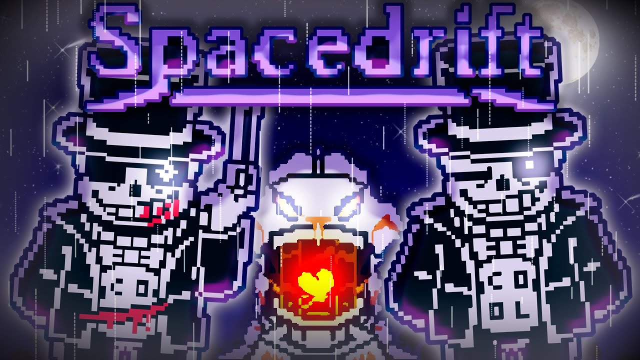 {1-2 Phase} Spacedrift Sans Fight Full Remake By Chara-YTsab