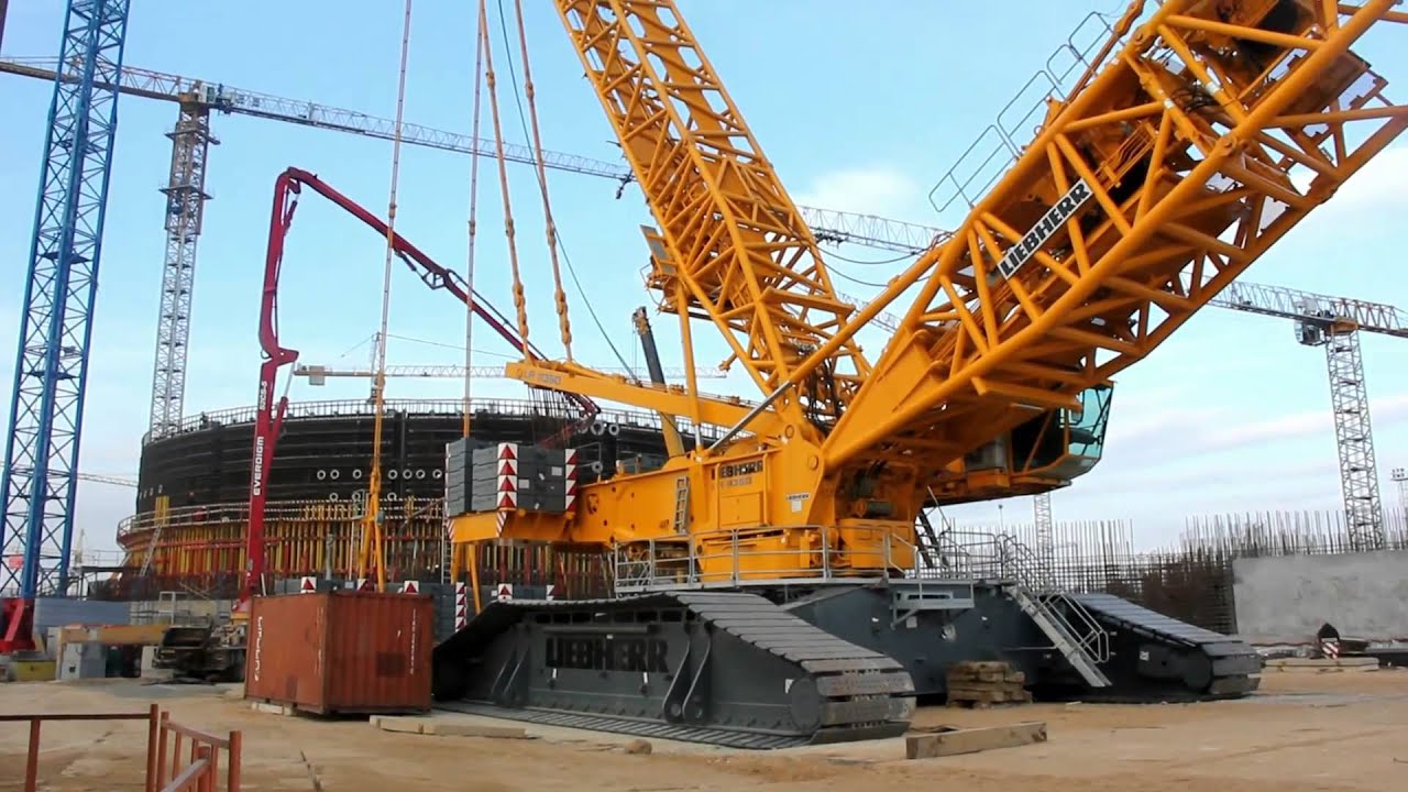 Монтаж крана 