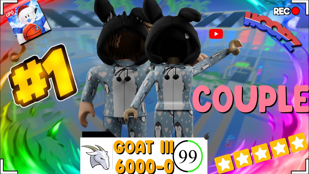 Best Couple In Hoopz!?! 🌟| ROBLOX BASKETBALL 🏀|