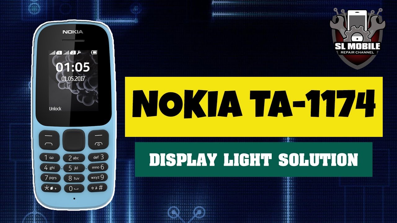 Nokia TA-1174 Display Ways//All point Jumper.Nokia TA-1174 Lcd light and LCD White Problem solution