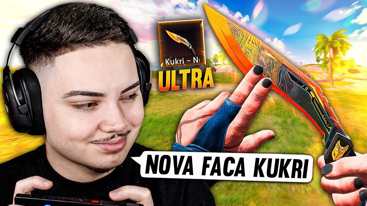 *NOVA FACA* KUKRI ULTRA no BLOOD STRIKE 🔥 (KUKRI - Nexora)