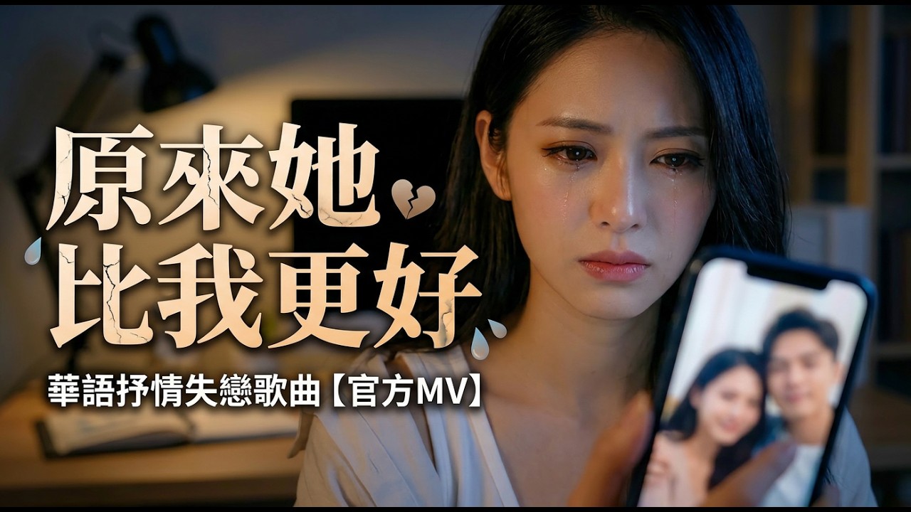 【原來她比我更好】｜親眼看到他和新歡的那一刻｜你學會對我客氣 卻把溫柔都給了她｜失戀深夜循環情歌｜華語抒情失戀歌曲【官方MV】