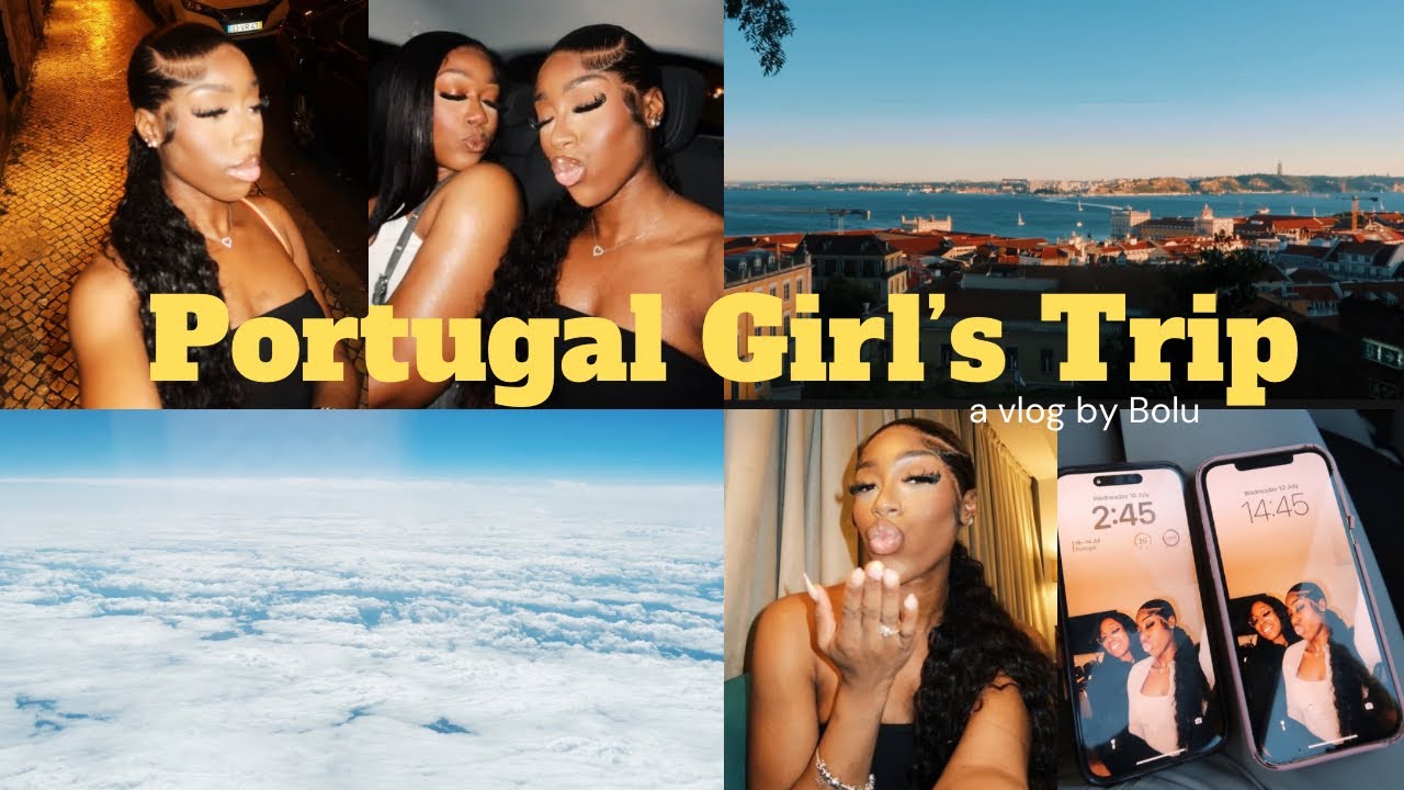 Portugal Travel Vlog: trad nigerian wedding, beach day, big back activities, burnaboy concert + more