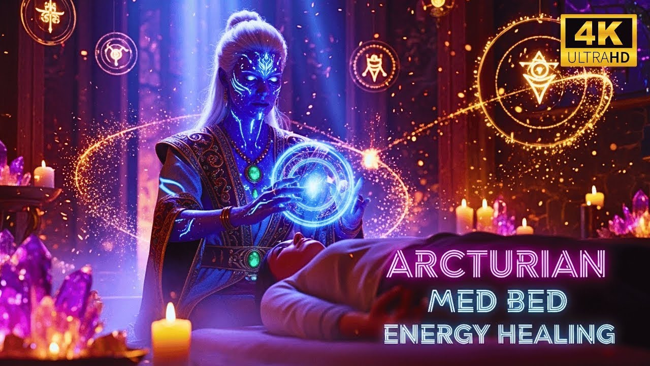 ARCTURIAN MED BED FOR ASCENSION 🛏️ 528Hz Codes to Transform Trauma & Evolve Your Soul✨