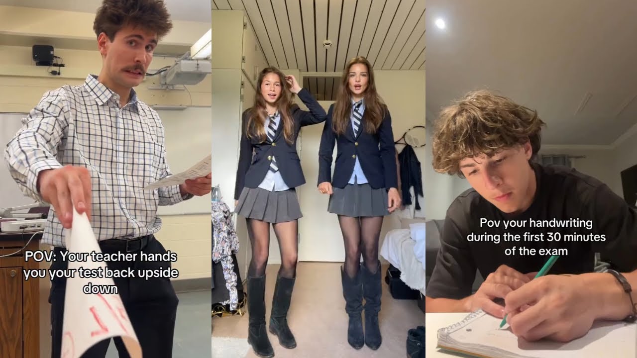 Relatable School Funny moments! TikTok Compilation #25
