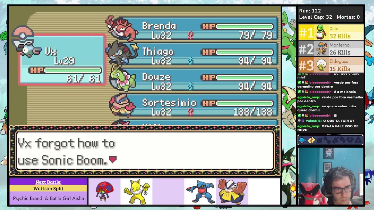 O Nuzlocke MAIS DIFÍCIL do MUNDO! - Pokémon Run and Bun - SEM CAM porque eu estou tiltado.