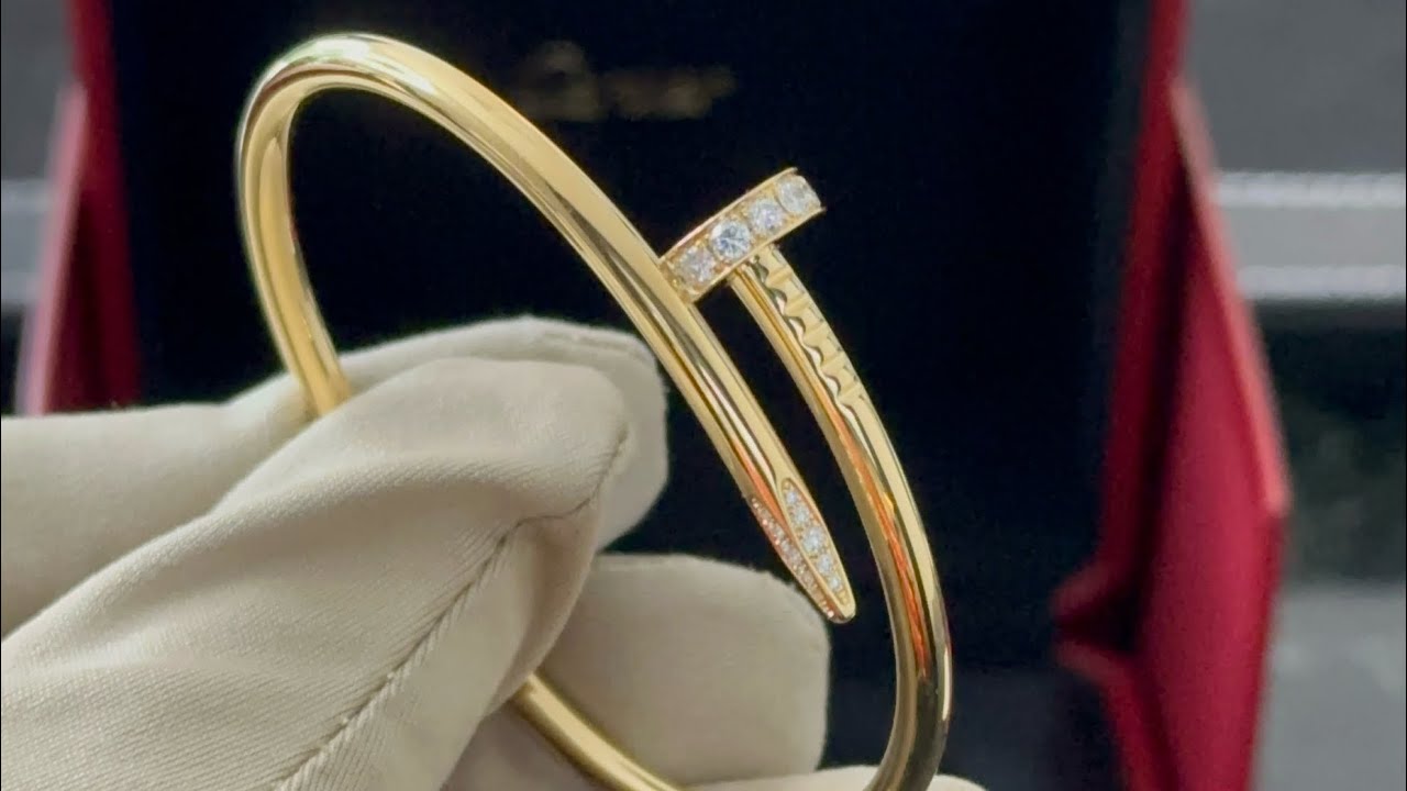 Unbox a Cartier Juste Un Clou with Factory Diamonds 
