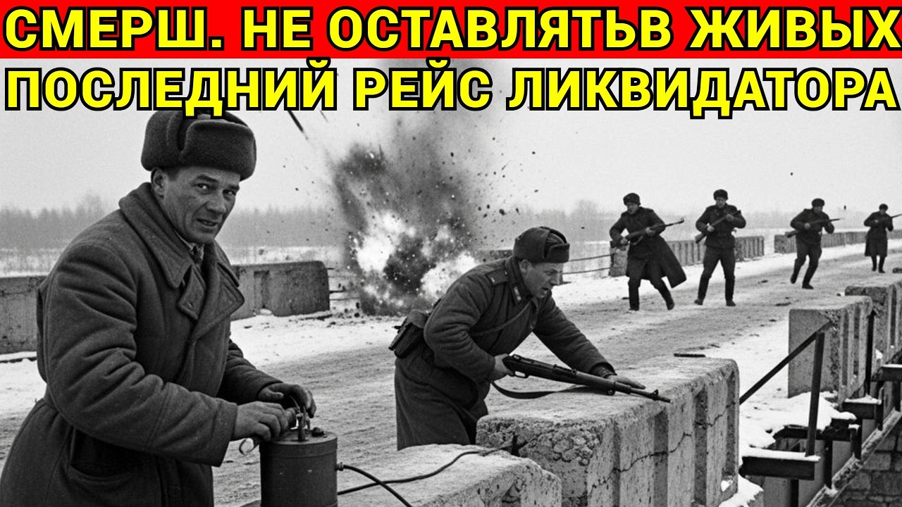 СМЕРШ: Драма Разведки. Последний Рейс Самого НЕУЛОВИМОГО Диверсанта СС
