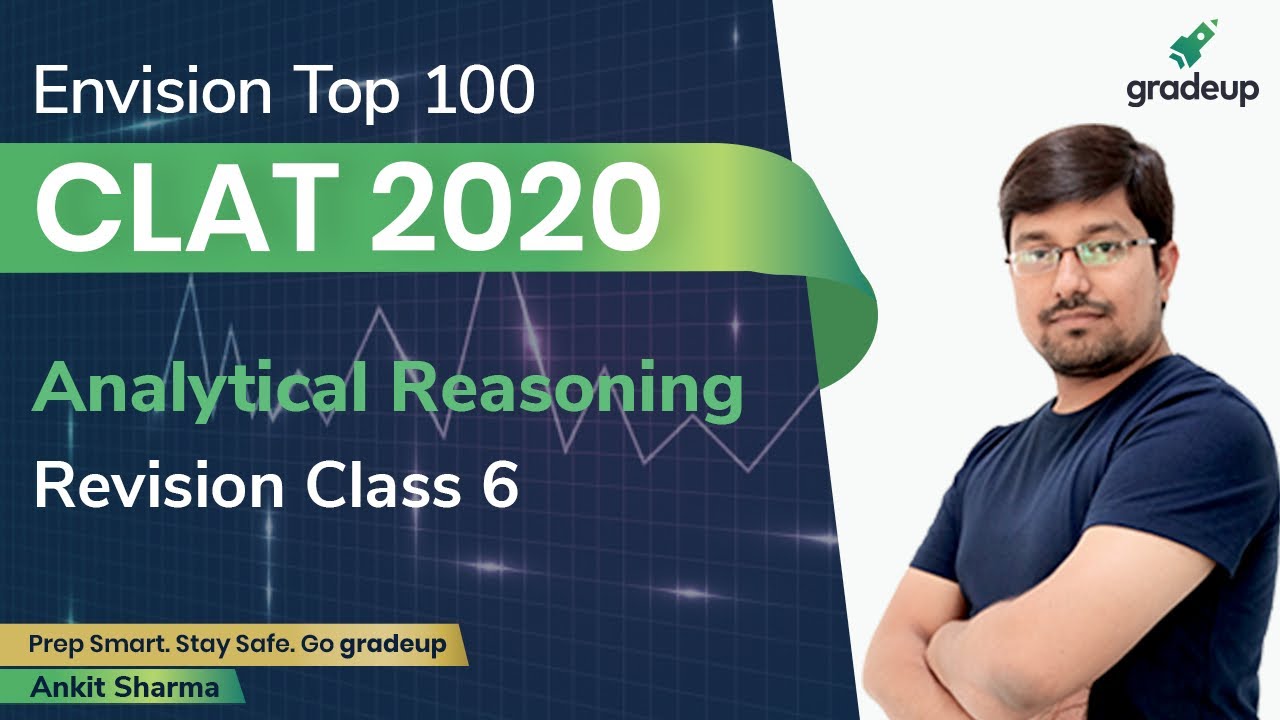 CLAT 2020 | Revision Class 6 | Analytical Reasoning | Ankit Sharma | Law Entrance Exam | Gradeup