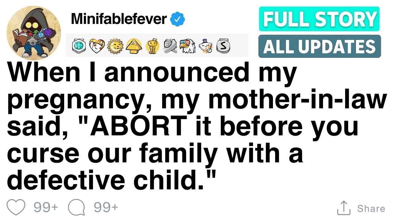 When I announced my pregnancy, my mother in law said, “get rid of it ” FULL STORY
