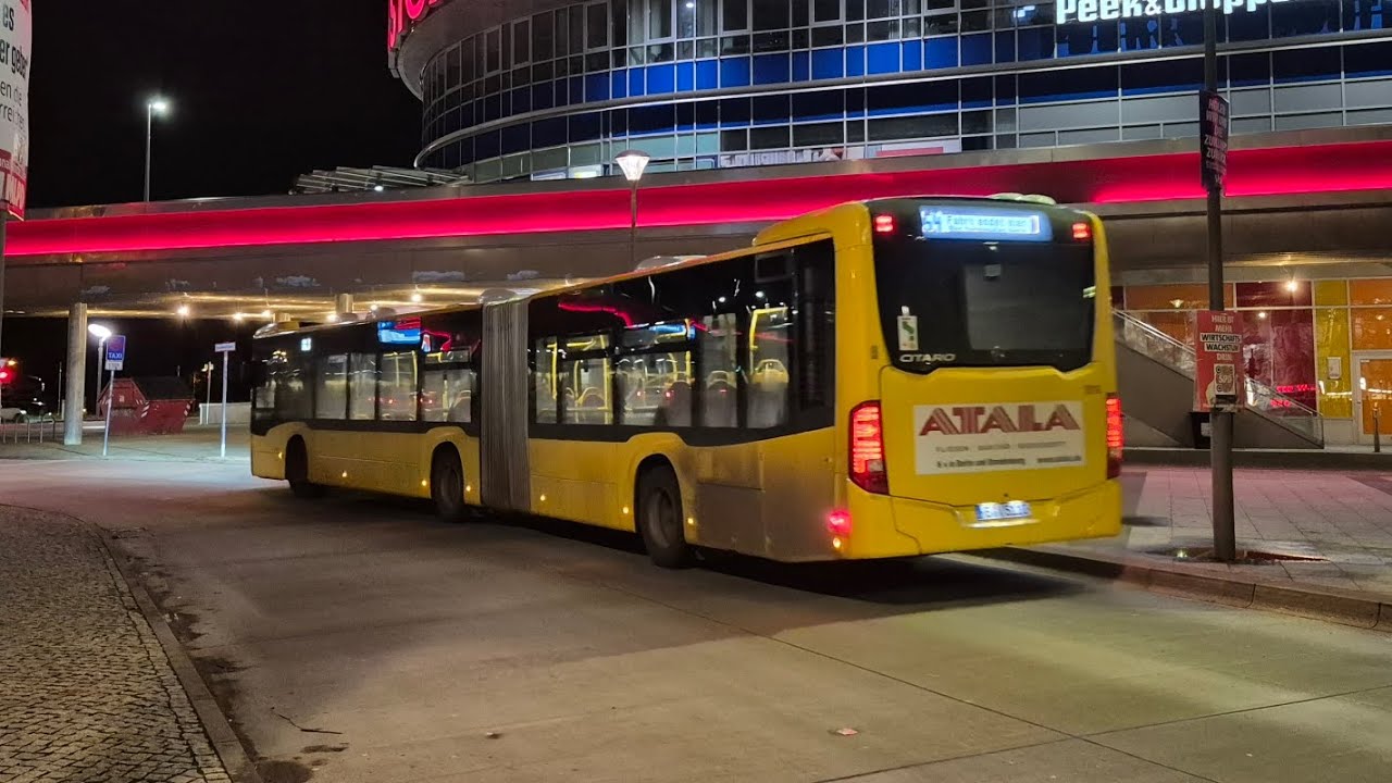 Bus Berlin | Aussetzermitfahrt im X54 von S Marzahn bis Prerower Platz im MB GN 21 5110