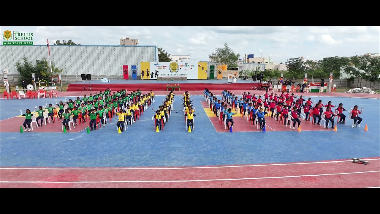 ANNUAL SPORTS DAY - CHAIR DANCE PERFORMANCE BY OUR TRELLIANS