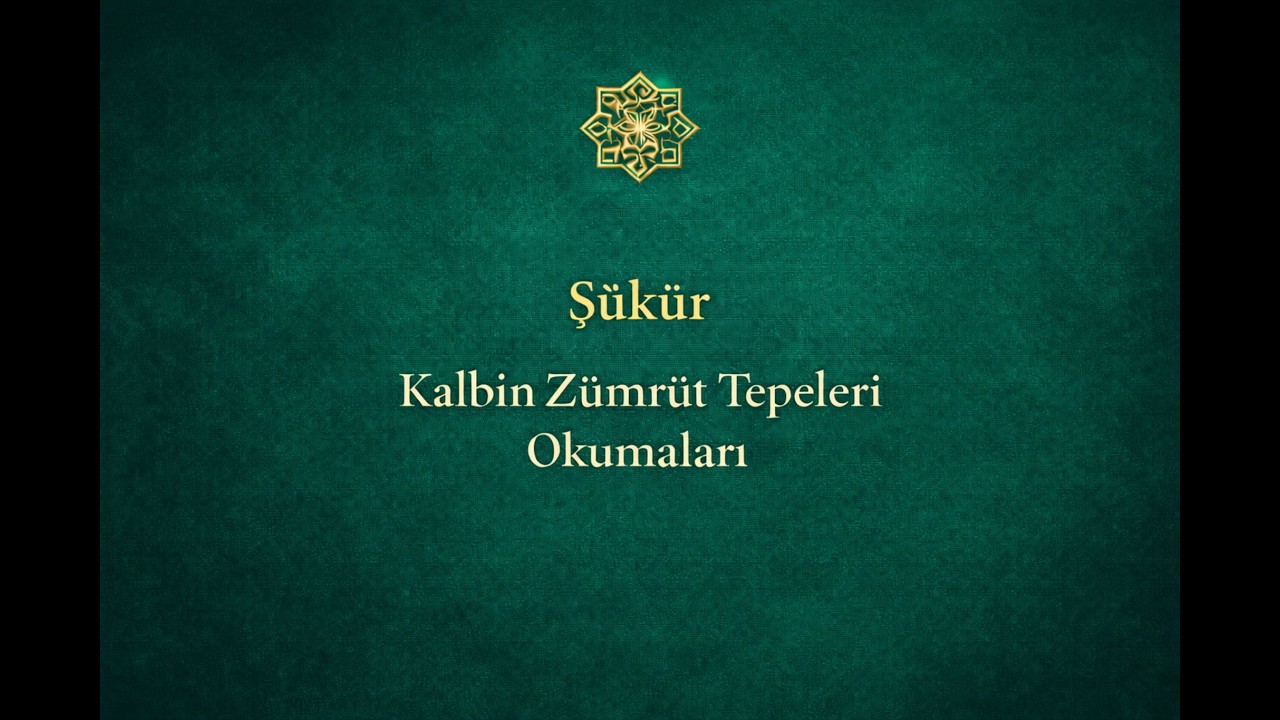 29. Şükür | Kalbin Zümrüt Tepeleri Okumaları