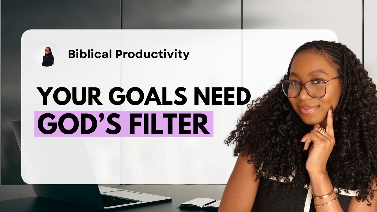 BIBLICAL PRODUCTIVITY | Let's audit your 2026 goals