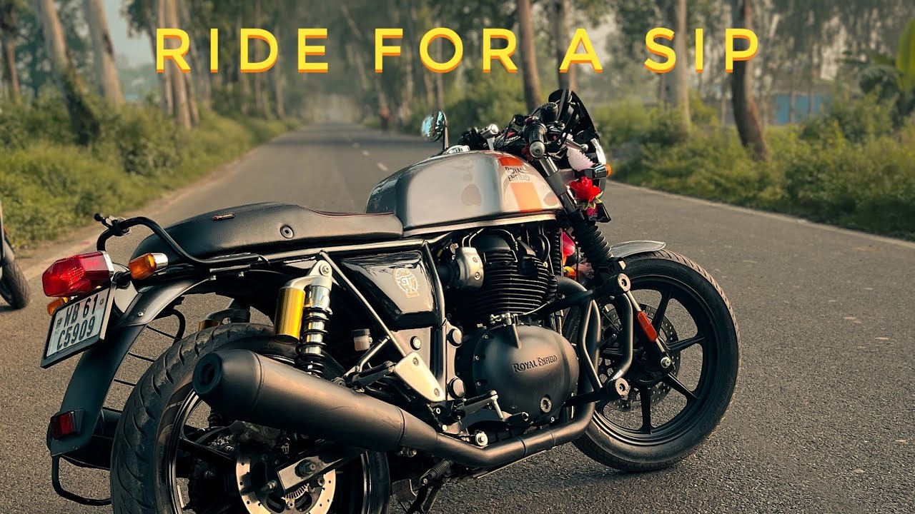 One Ride. One Legendary Tea. Cinematic POV Adventure on Continental GT 650 | STOCK EXHAUST RUMBLE 