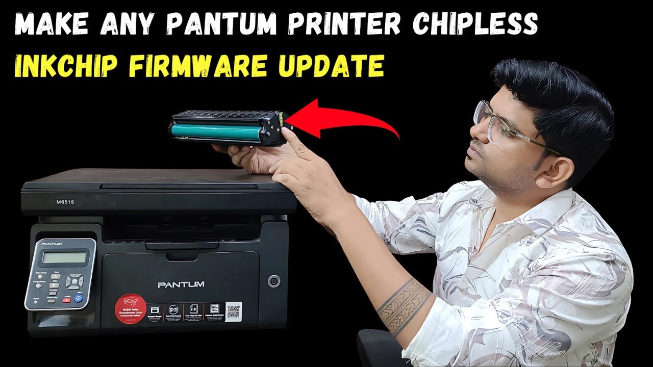 How To Reset Pantum M6500/ M6502/ M6506 Printer Chip Easily