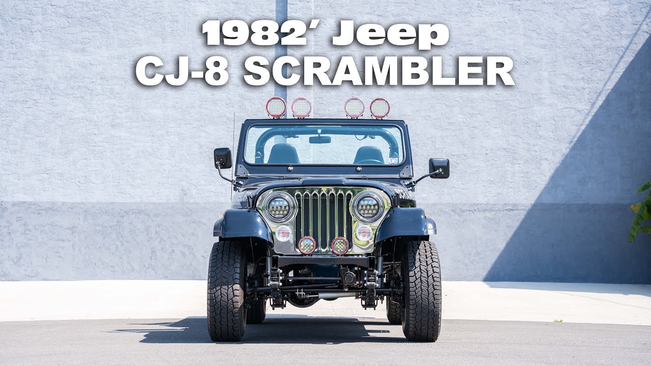 1982 Jeep CJ-8 Scrambler | Cold-Start, Walk Around | Bring a Trailer