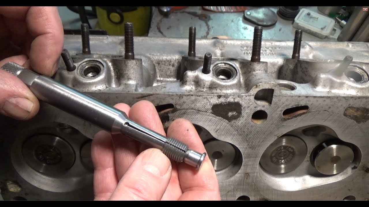 Making a Sparkplug Thread Chaser Tool