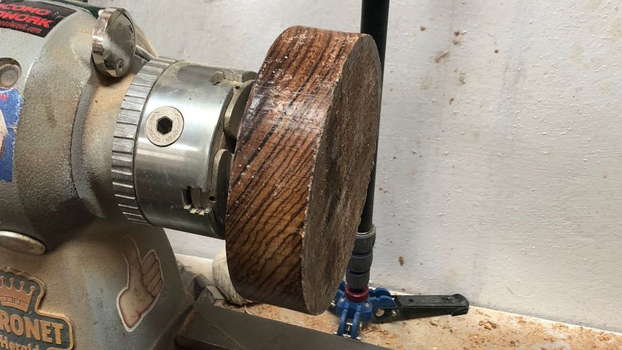Woodturning - Zebra Wood Bowl