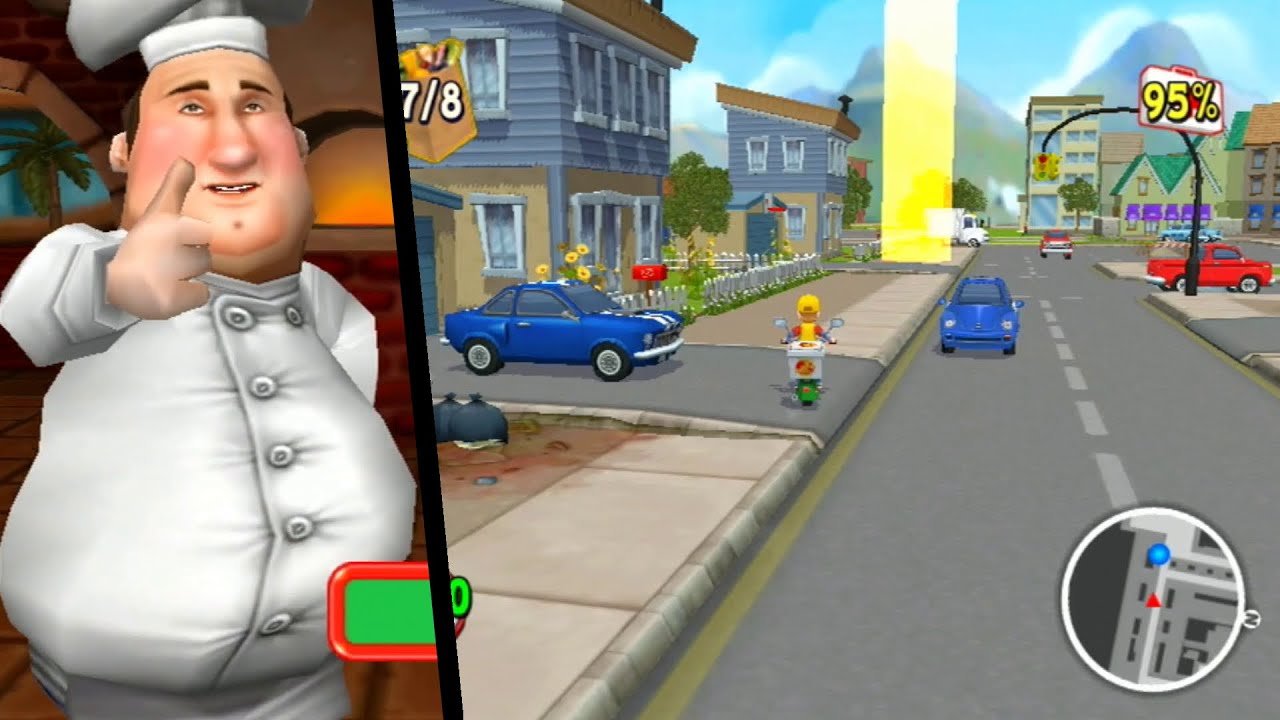 Pizza Delivery Boy ... (Wii) Gameplay