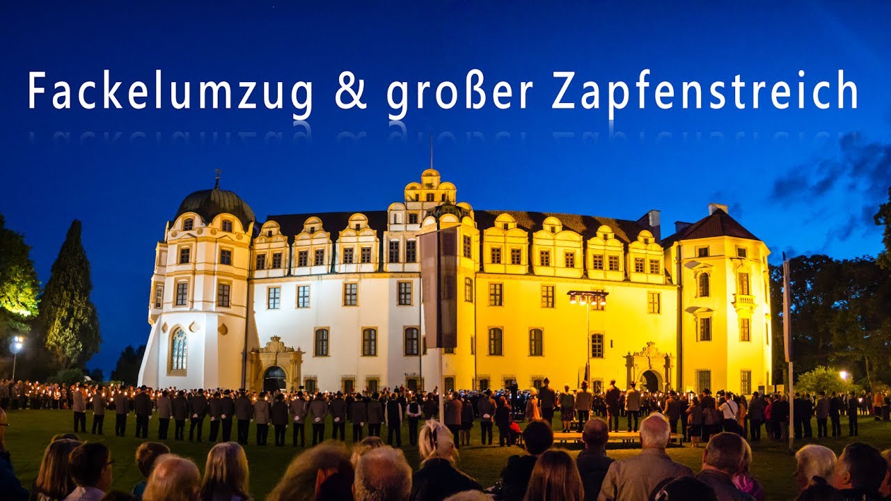 Fackelumzug und großer Zapfenstreich zum Schützenfest in Celle