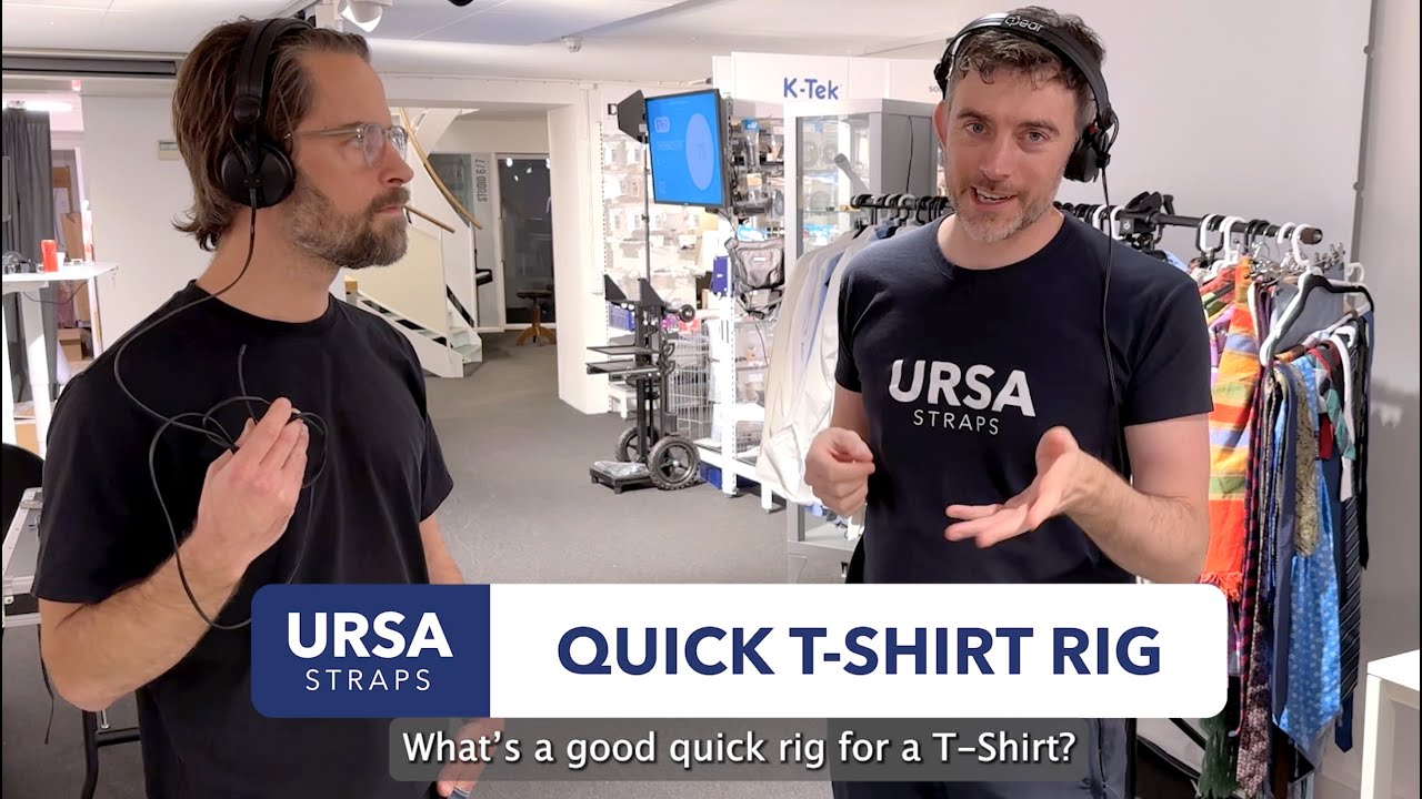 Hiding a Lav Mic under a T Shirt | URSA Tips & Tricks