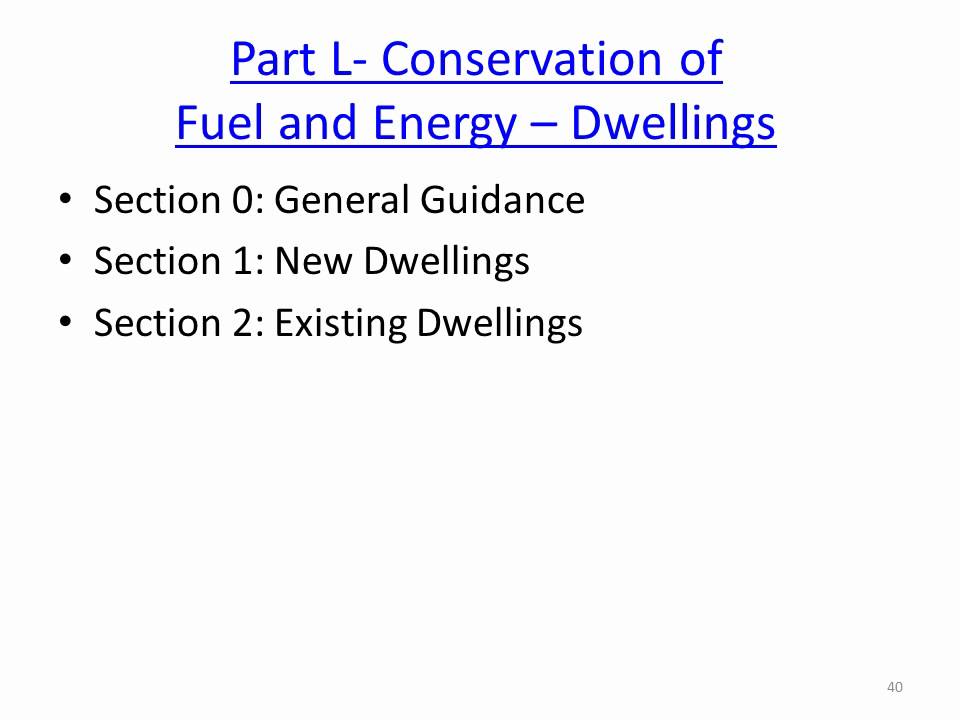 Building Regulations TGD