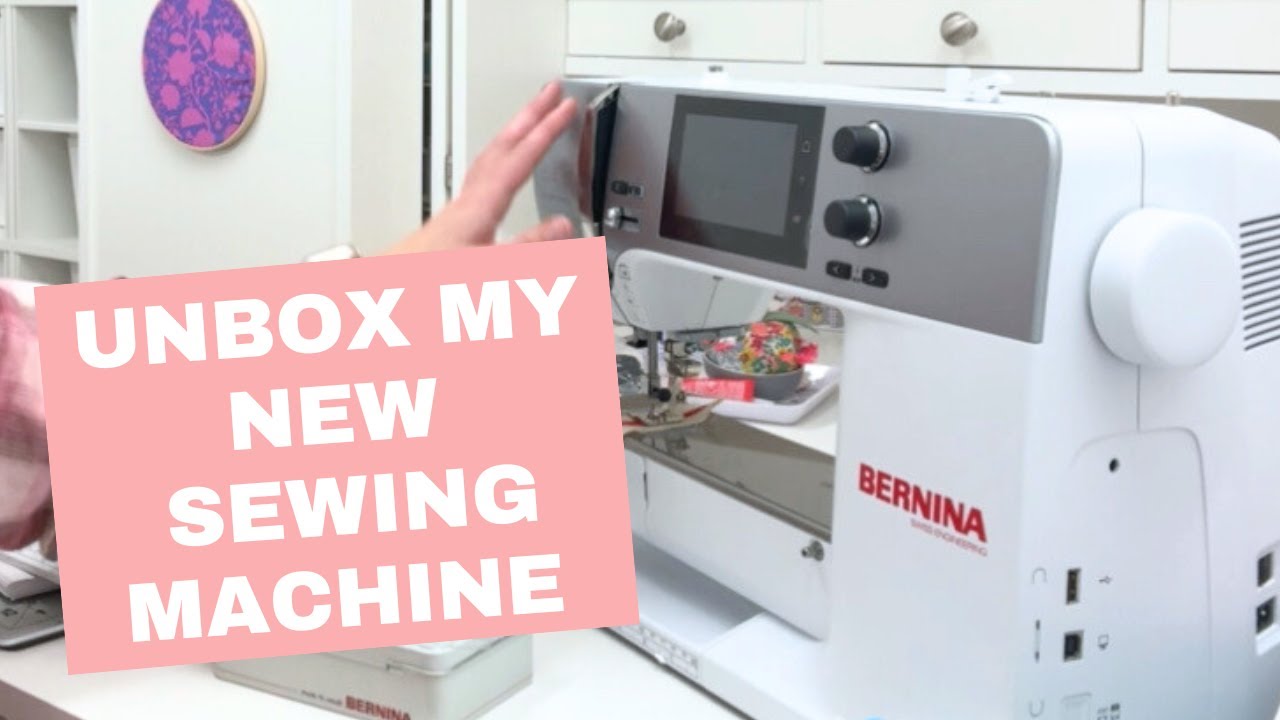 Распаковка швейной машины / BERNINA 570 QE