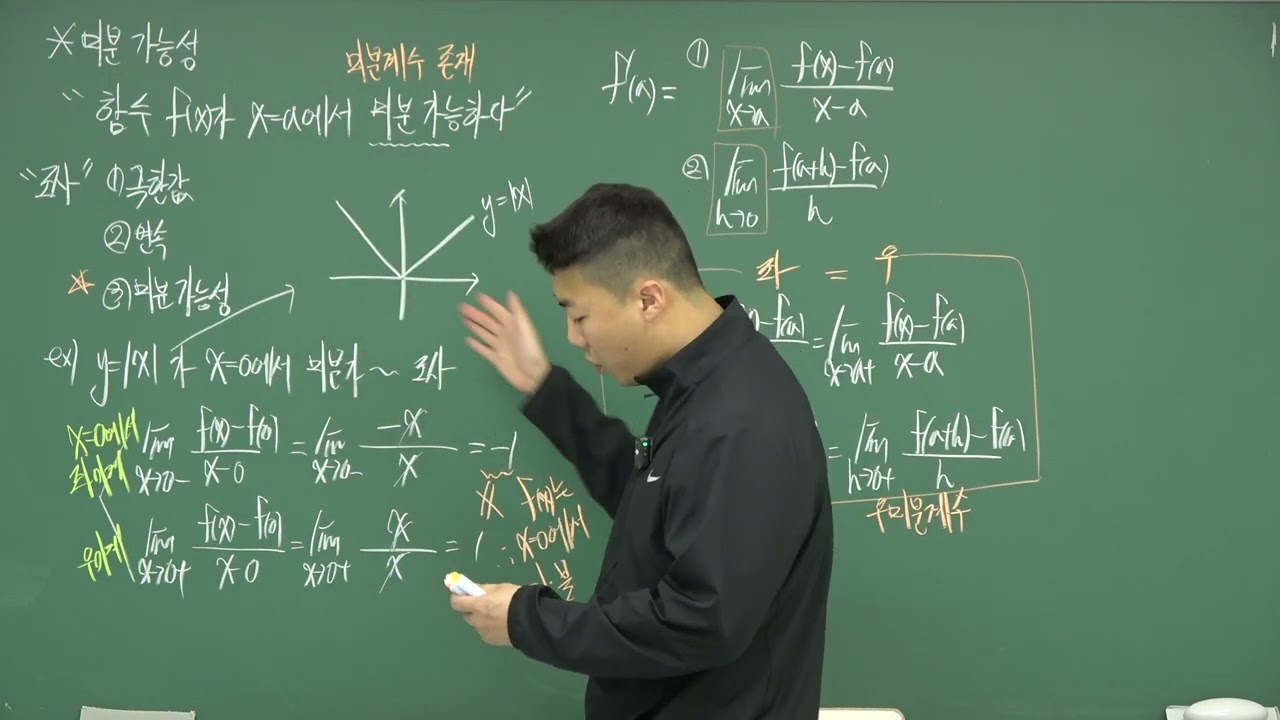 [미적1] 미분가능성