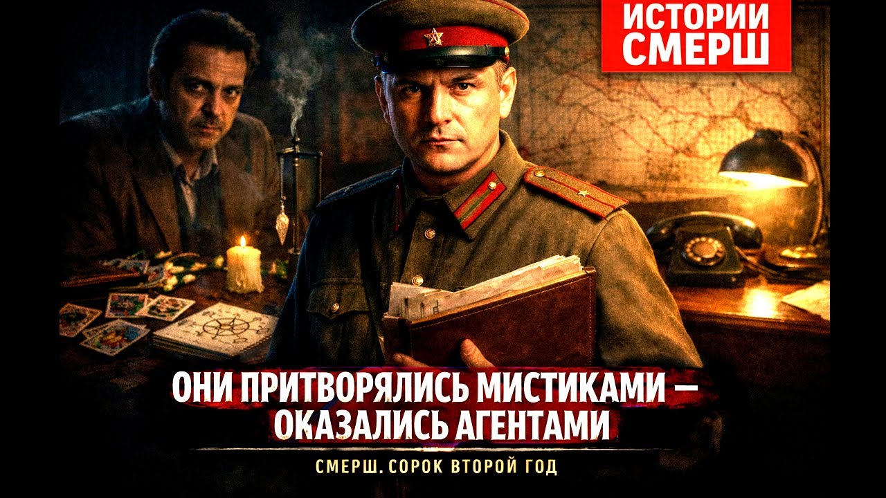 СМЕРШ. ПОСЛЕДНИЙ АКТ ОПЕРАЦИИ «ЧЁРНАЯ МЕССА» - ОНИ ПРИТВОРЯЛИСЬ МИСТИКАМИ — ОКАЗАЛИСЬ АГЕНТАМИ