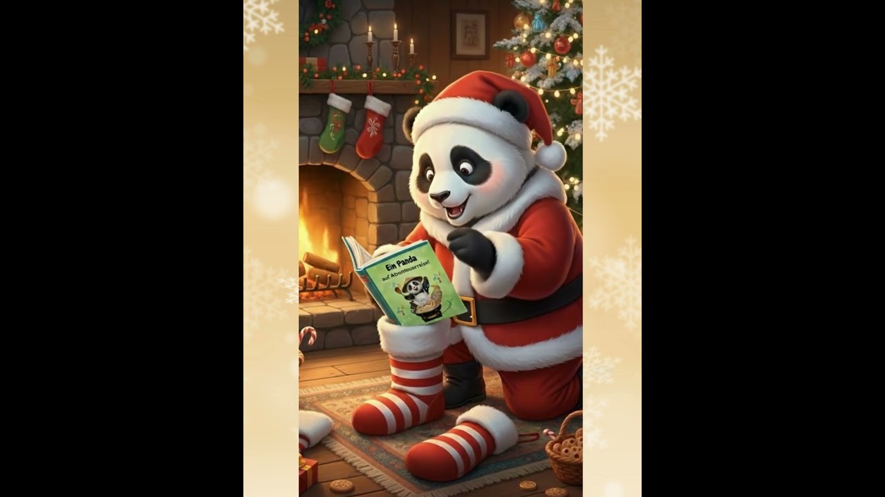 NIKOLAUS Geschenk NICHT VERPASSEN! DAS Panda Buch zum NIKOLAUS! 