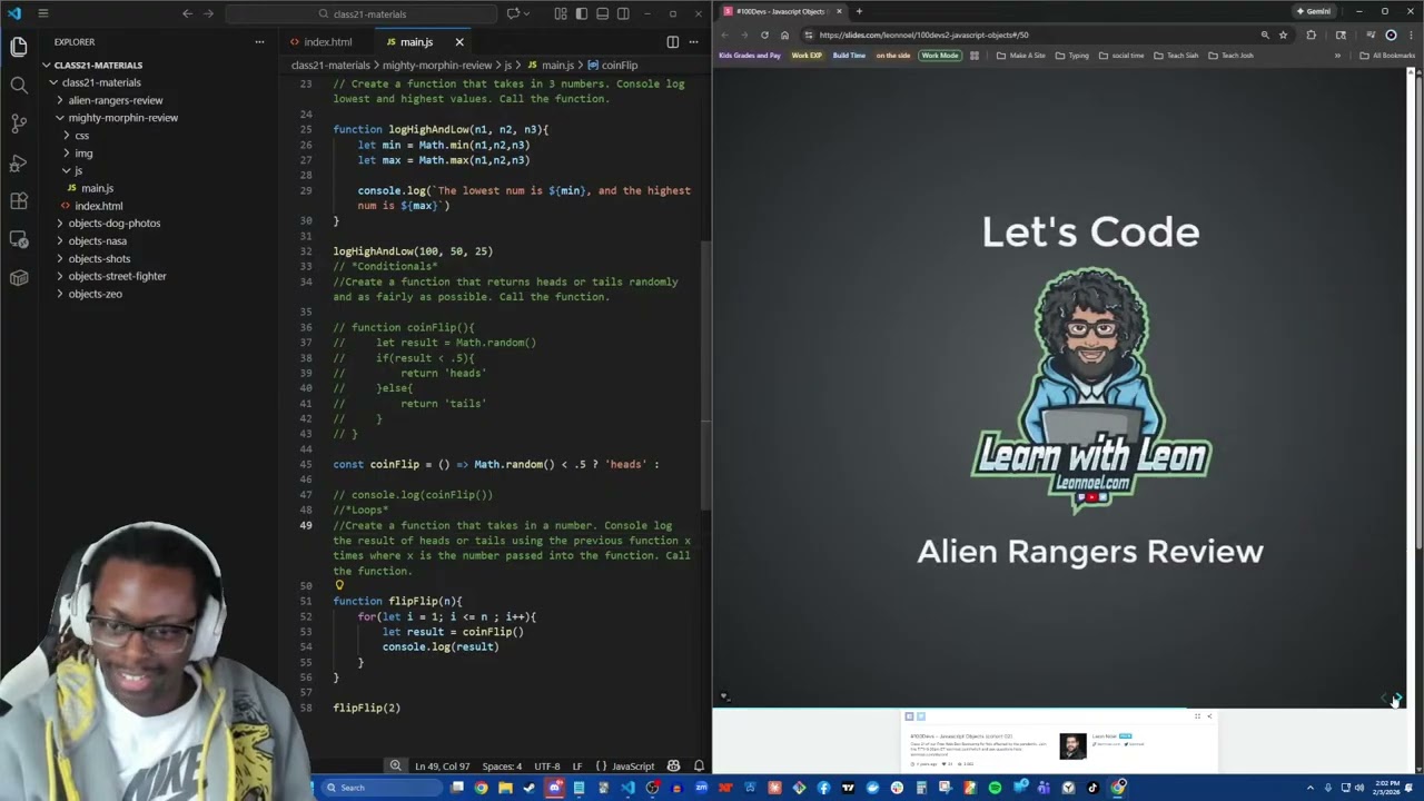 Coding Everyday Until I Become a Software Engineer | Day 7 Studying JavaScript + Chill Part 3