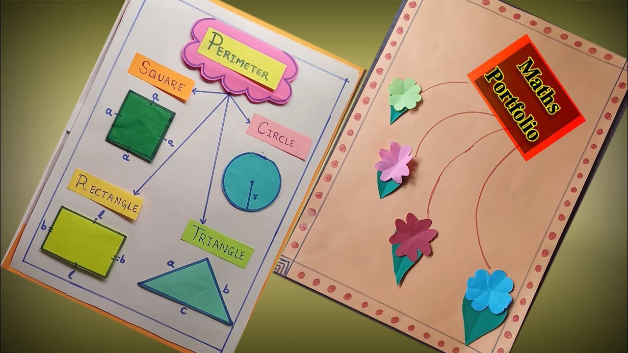Maths Project for Class 7 -Perimeter and Area of Triangle, Circle, Rectangle and Square - Chapter-11