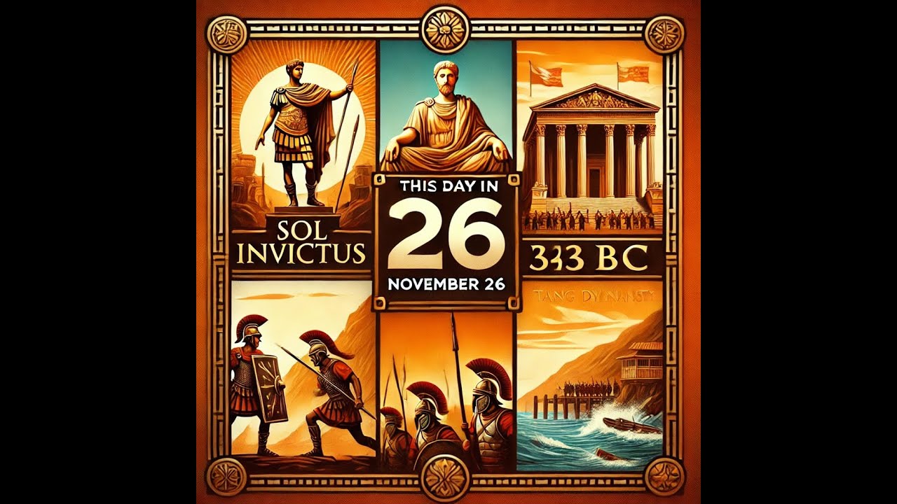 This Day in Ancient History &ndash; November 26