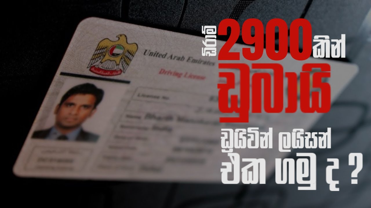 UAE Driving License | Expat Diary SL - Vlog 22 🇱🇰 🇦🇪