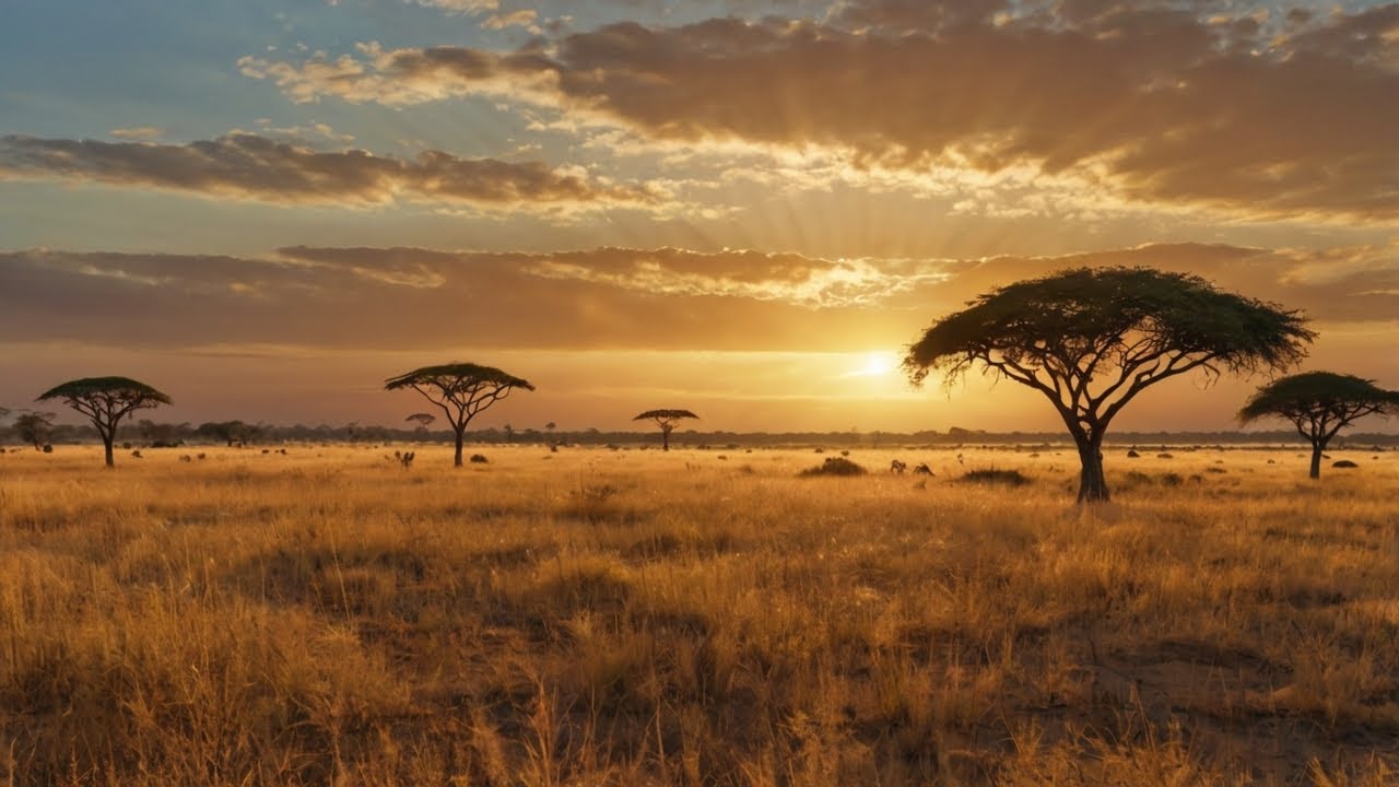 🌅 Spiritual Swahili Music Vol.16 | Healing Afro Chill BGM | Calm Kenyan Vocals