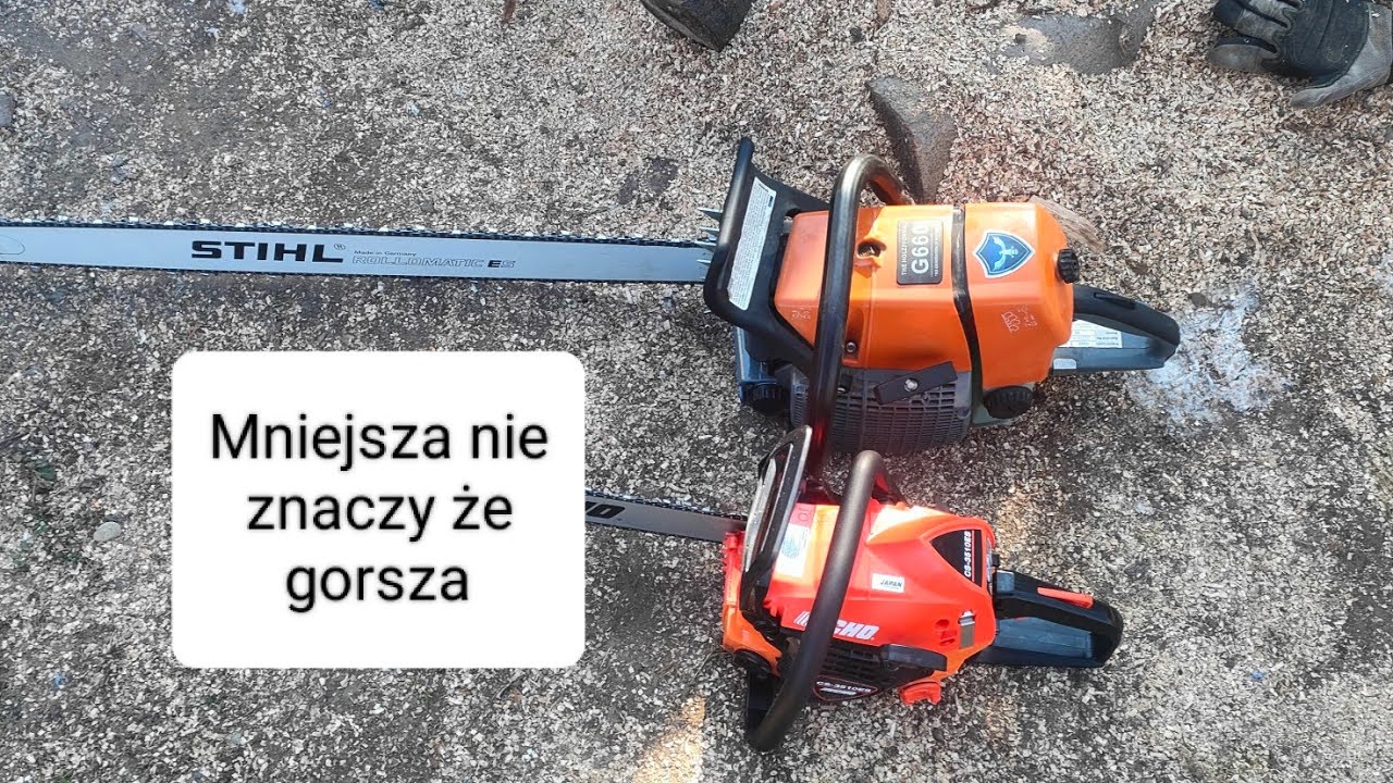 Mała Piła Echo 3510es 2.1km Prezentacja oraz odpalenie