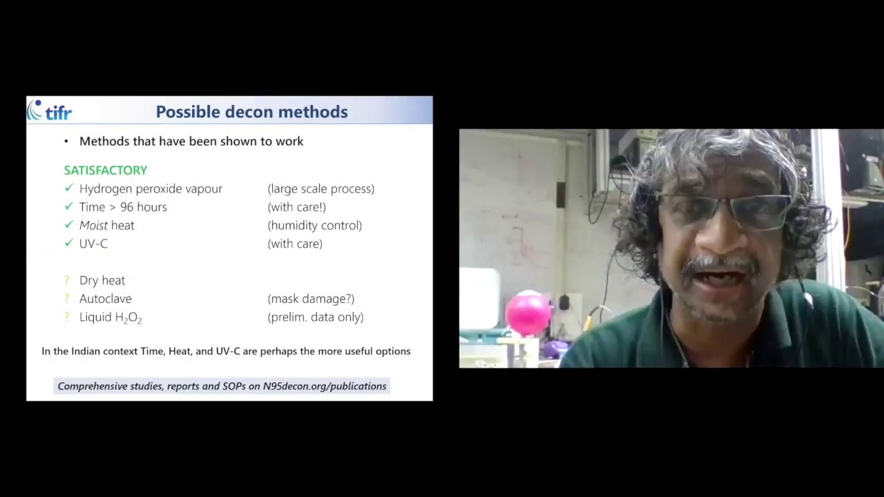 N 95 mask testing, decontamination & reuse.