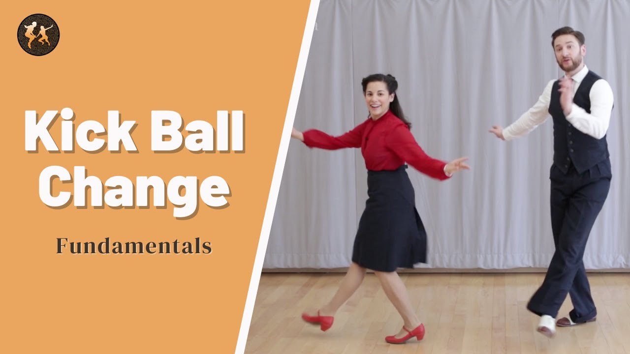 Lindy Hop Fundamentals - the Kick Ball Change with Michael and Evita