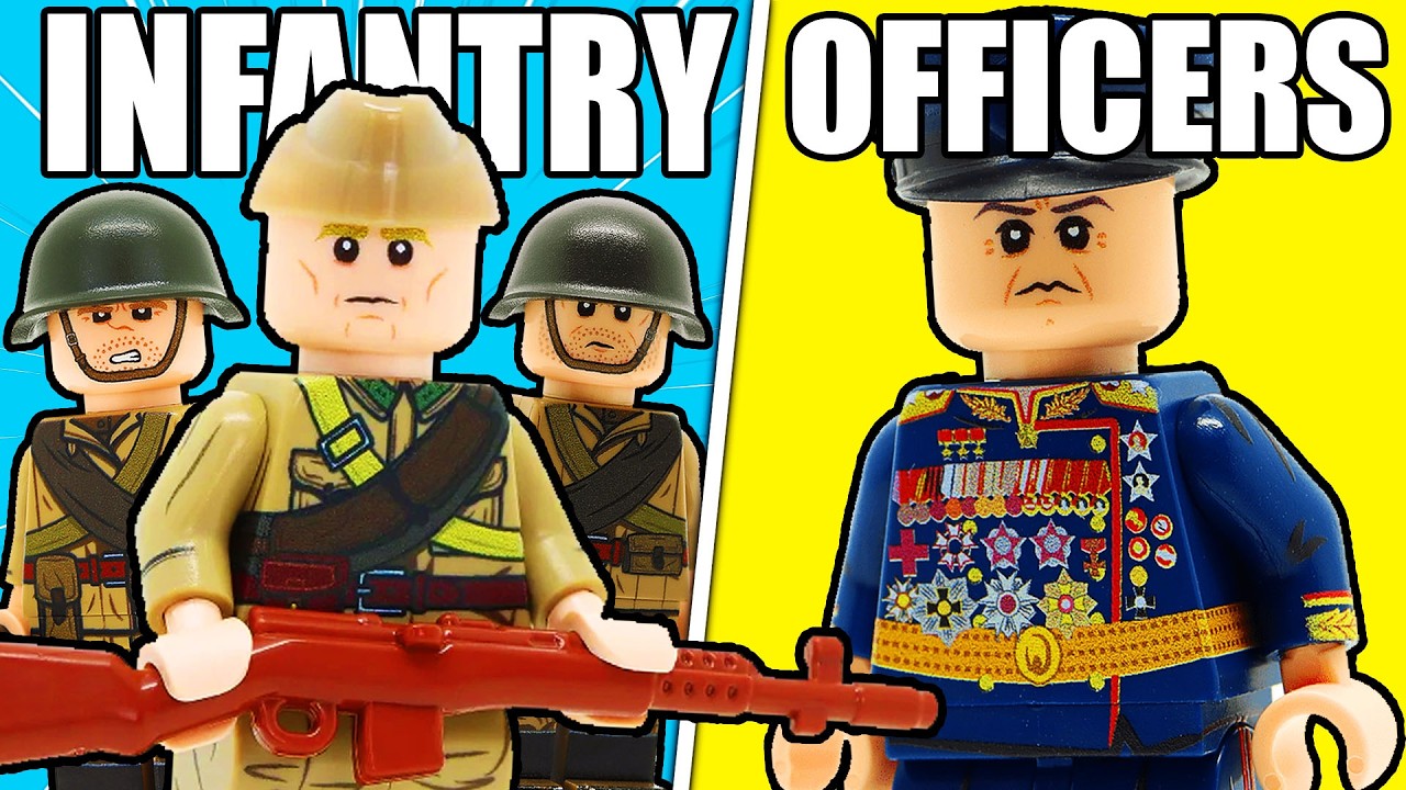I built WW2 RED ARMY in LEGO...