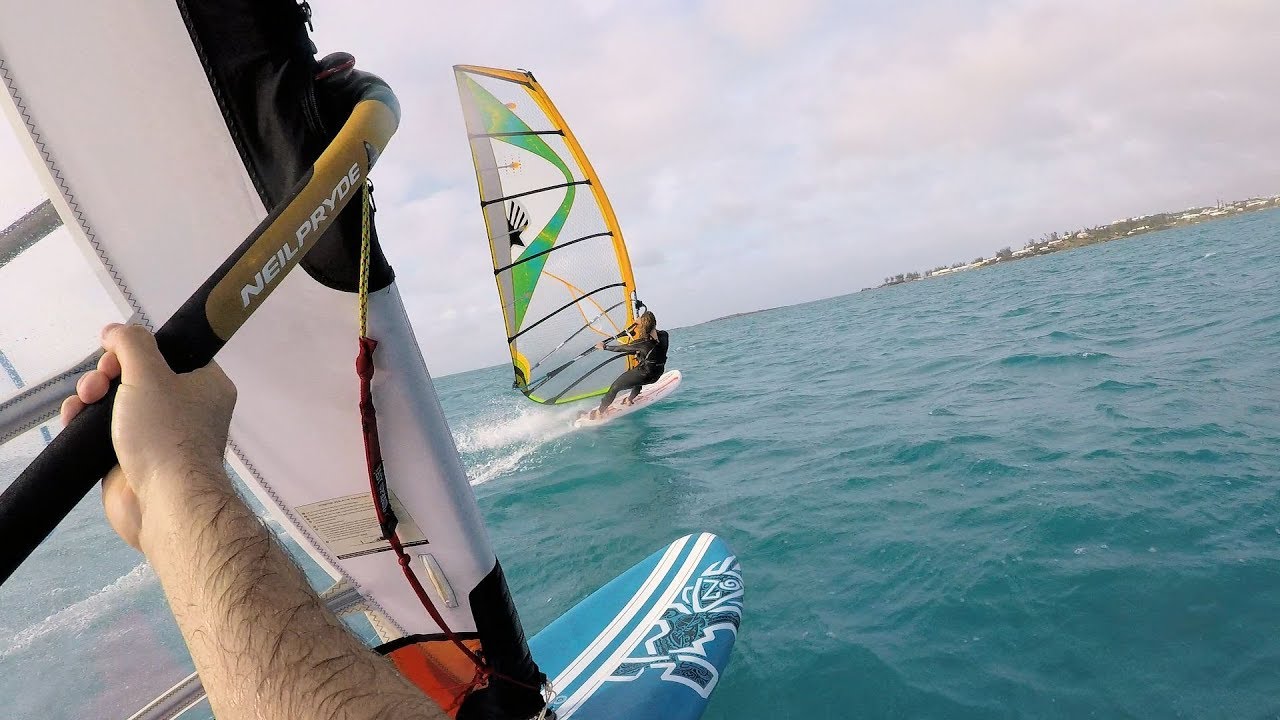 Bermuda Windsurfing - Starboard Isonic 117 Second Session